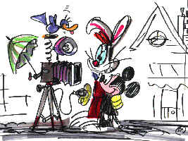 Mickey Mouse & Roger Rabbit